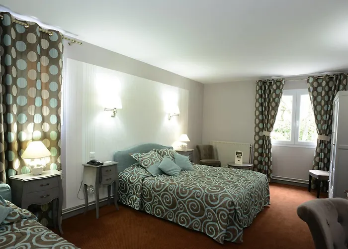 酒店 Logis Restaurant Le Gue Du Holme 圣康坦索勒